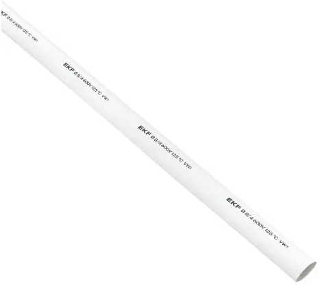 Трубка термоусадочная EKF tut-8-w-1m