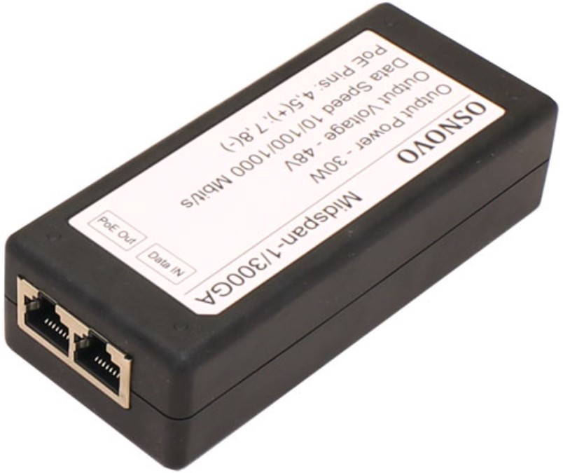 Инжектор PoE OSNOVO Midspan-1/300GA