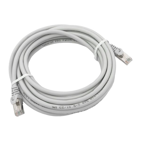 Кабель патч-корд EKF TRP-6FTP-LSH-5M-GY