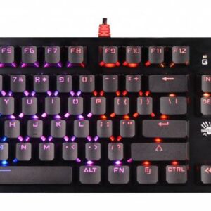 Механическая клавиатура A4Tech Bloody B820R, USB, Черный [Bloody B820R Blue S]