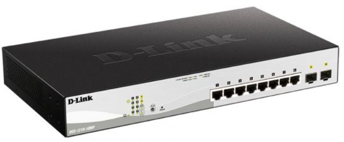 Коммутатор управляемый D-link DGS-1210-10MP/FL2A