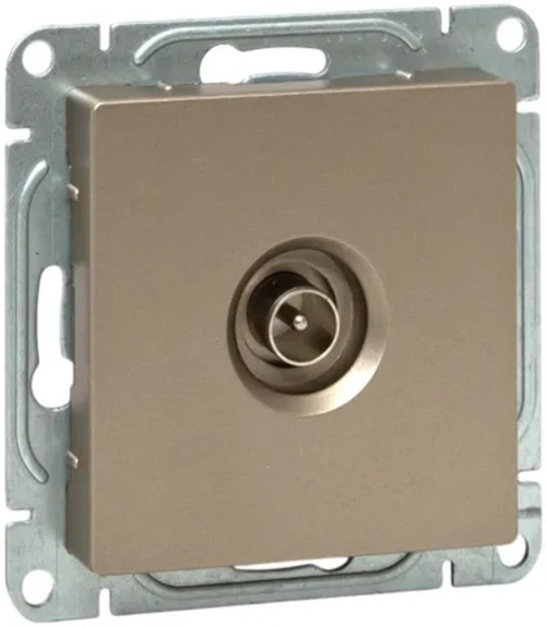 Розетка телевизионная EKF UP1-SOC-TV-1