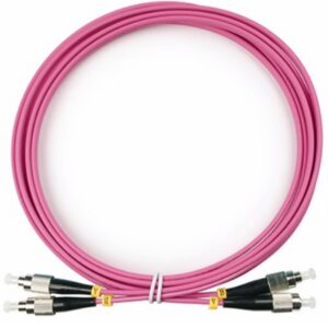 Патч-корд волоконно-оптический Vimcom DPC-MM50(OM4)-LSZH-2.0-FC-FC-1