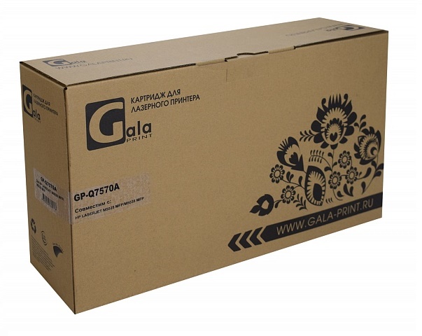 Тонер-картридж GalaPrint Q7570A Черный