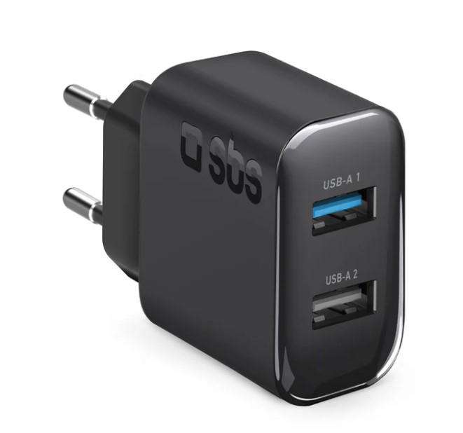 Зарядное устройство сетевое SBS TETR2USB21AFAST