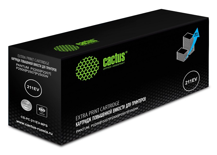 Тонер-картридж Cactus CS-PC-211EV-MPS Черный