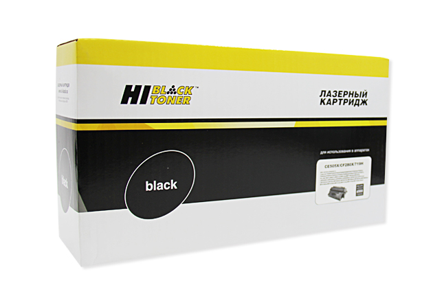 Тонер-картридж Hi-Black HB-CE505X/CF280X/CRG-719 Черный