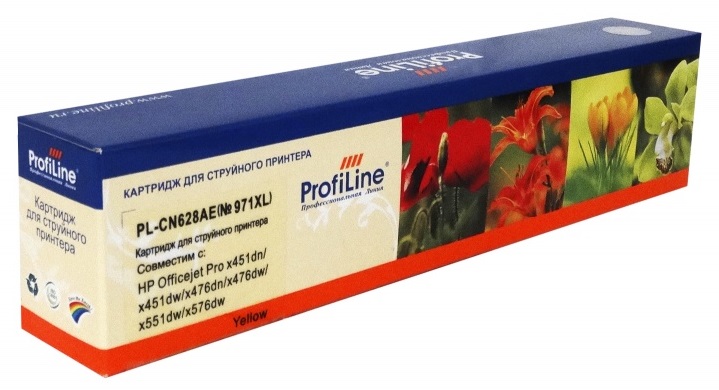 Тонер-картридж ProfiLine PL-CN628AE (971XL)-Y Желтый