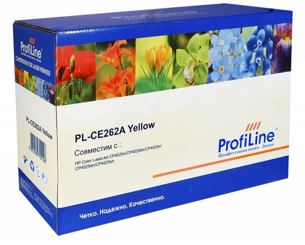 Тонер-картридж ProfiLine PL-CE262A Желтый
