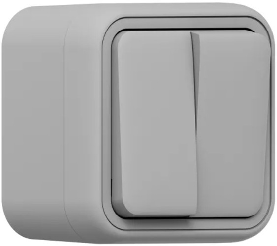 Переключатель двухклавишный EKF BT1-SWG-21