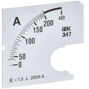 Шкала сменная IEK IPA10D-SC-0200