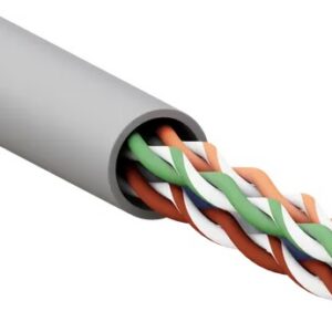 Кабель витая пара EKF TRC-5EUTP-04PVC-GY-IN3