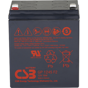 Аккумуляторная батарея CSB GP1245 F1 (12V16W)