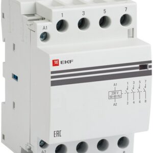Контактор модульный EKF km-3-40-40
