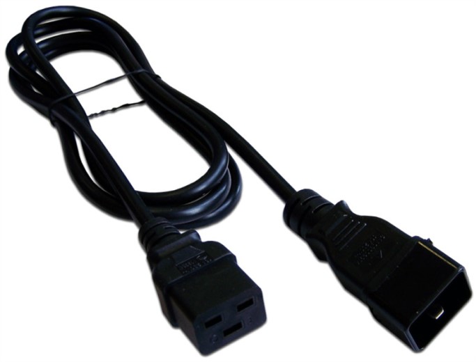 Кабель питания Lanmaster LAN-PP19/20-3.0-BK