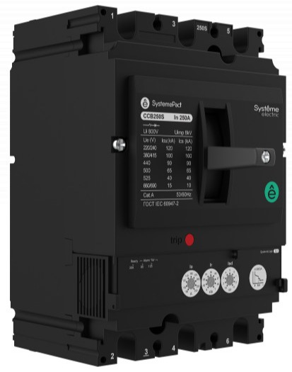 Автоматический выключатель в литом корпусе Systeme Electric SPC100F016L4DF
