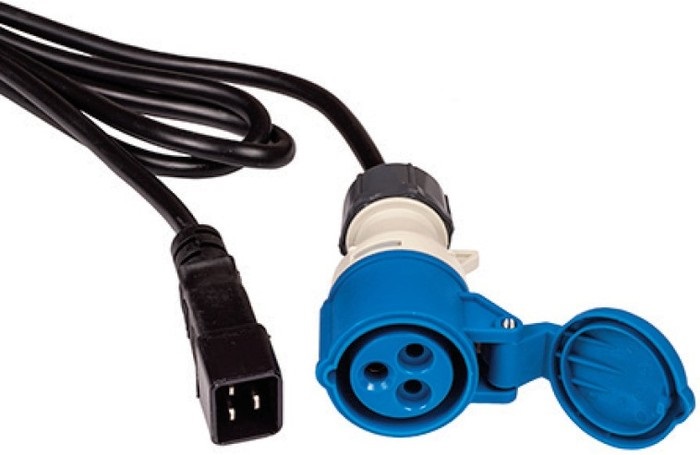 Кабель питания Lanmaster LAN-PP9F/20-16A-2.5