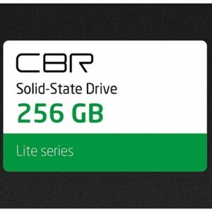 SSD накопитель 256 ГБ CBR SSD-256GB-2.5-LT22, SATA III, [SSD-256GB-2.5-LT22]