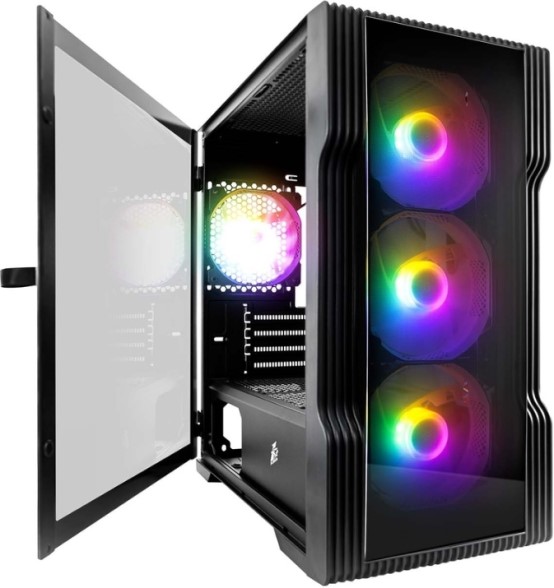 Корпус mATX 1STPLAYER T3-G
