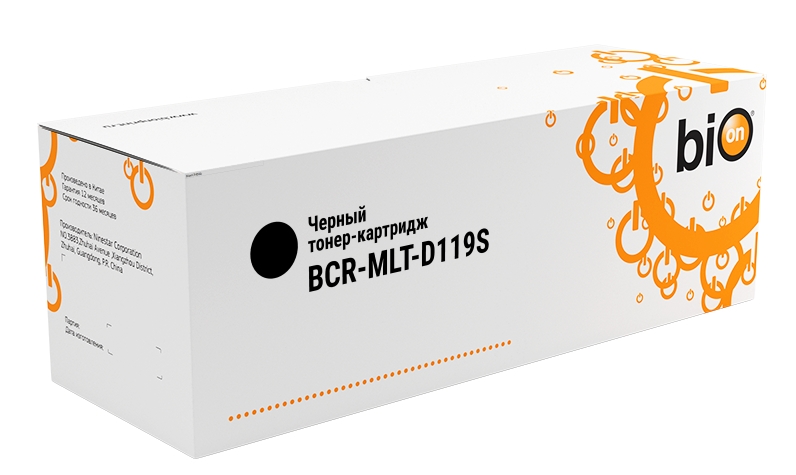 Тонер-картридж BION BCR-MLT-D119S Черный