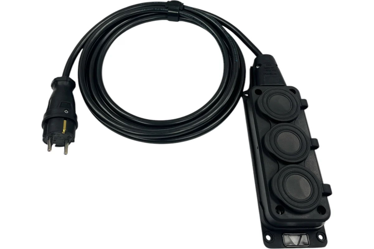 Удлинитель силовой iTOK i-CONNECT-COLOR-SU-PVS-315-3-54-10-BLACK
