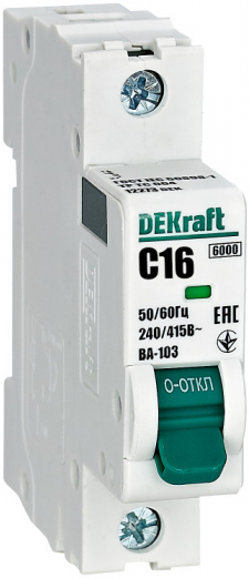 Автоматический выключатель DEKraft 12273DEK