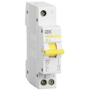 Выключатель-разъединитель трехпозиционный IEK MPR10-1-025