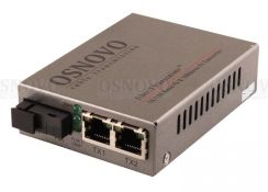 Медиа-конвертер OSNOVO OMC-100-21S5a
