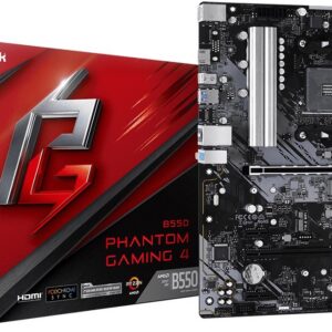 Материнская плата ASRock B550 PHANTOM GAMING 4, AM4, AMD B550, ATX