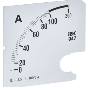 Шкала сменная IEK IPA20D-SC-0100