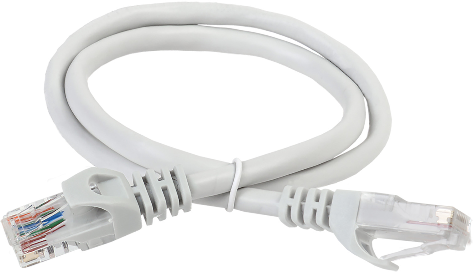 Кабель патч-корд U/UTP 5e кат. 2м GENERICA PC01-C5EU-2M-G