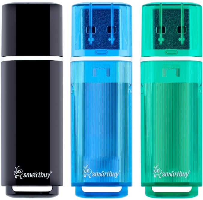 Накопитель USB 2.0 32GB SmartBuy GLOSSY