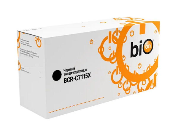 Тонер-картридж BION BCR-C7115X Черный