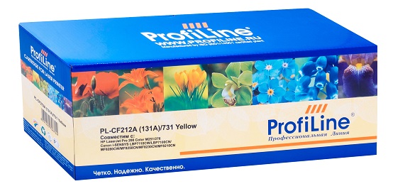 Тонер-картридж ProfiLine PL-CF212A/731-Y Желтый