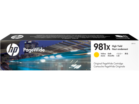 Тонер-картридж HP 981X Желтый