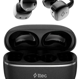 Наушники TWS TTEC AirBeat Onyx, Bluetooth, Накладные, Черный, [2KM178S]