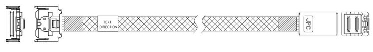 Кабель JPC P731IDN00800-1