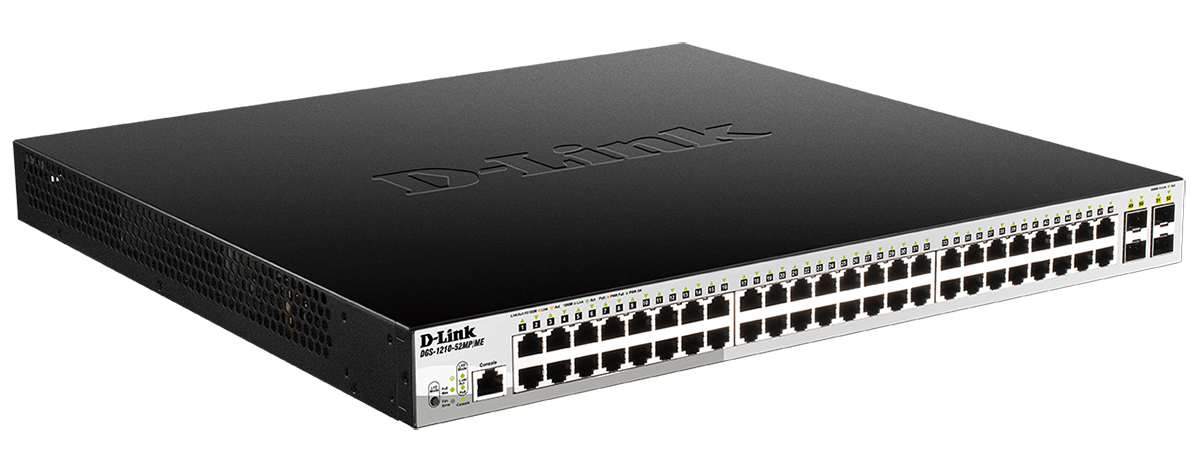 Коммутатор управляемый D-link DGS-1210-52MP/ME/B2A