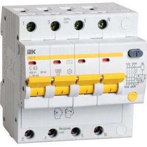 Автоматический выключатель дифф. тока (АВДТ) IEK MAD10-4-050-C-300