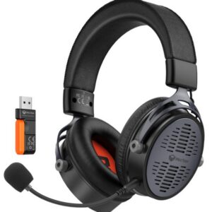 Беспроводная стереогарнитура Meetion BTH013, Bluetooth, Проводной, Радиоканал, Охватывающие, Черный, [MT-BTH013-A]