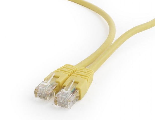 Кабель патч-корд U/UTP 6 кат. 0.5м Cablexpert PP6U-0.5M/Y