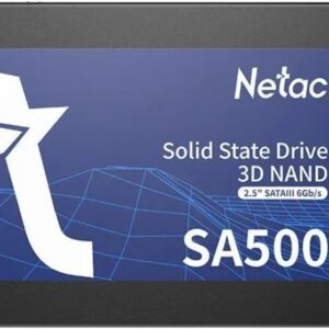 SSD накопитель 2000 ГБ Netac NT01SA500-2T0-S3X, SATA III, [NT01SA500-2T0-S3X]