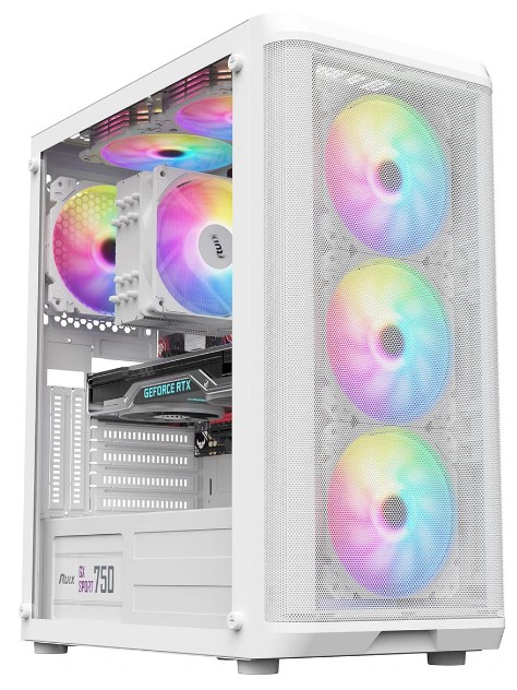 Корпус ATX ALSEYE Audin-WH