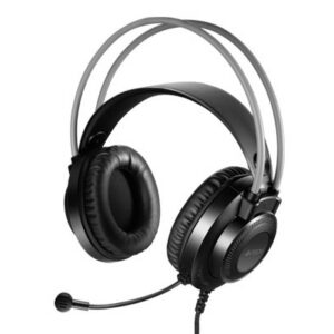 Проводные наушники A4Tech Fstyler FH200U, Проводной, Охватывающие, Серый, [FH200U GREY]