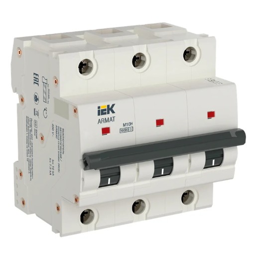 Автоматический выключатель IEK AR-M10H-3-L080