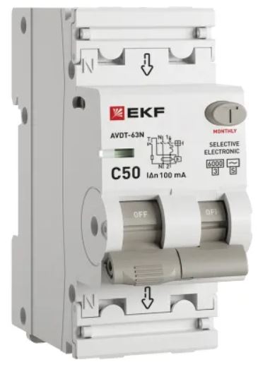 Автомат дифференциальный EKF D63N26ES50C100