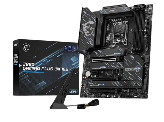 Материнская плата MSI Z890 GAMING PLUS WIFI6E, LGA1851, Intel Z890, ATX