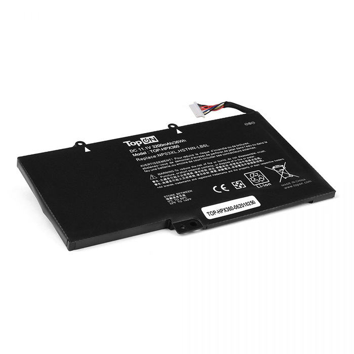 Аккумулятор для ноутбука HP TopOn TOP-HPX360