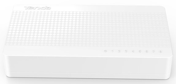 Коммутатор неуправляемый Tenda S108