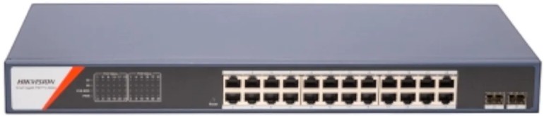 Коммутатор управляемый HIKVISION DS-3E1526P-SI-24P2F